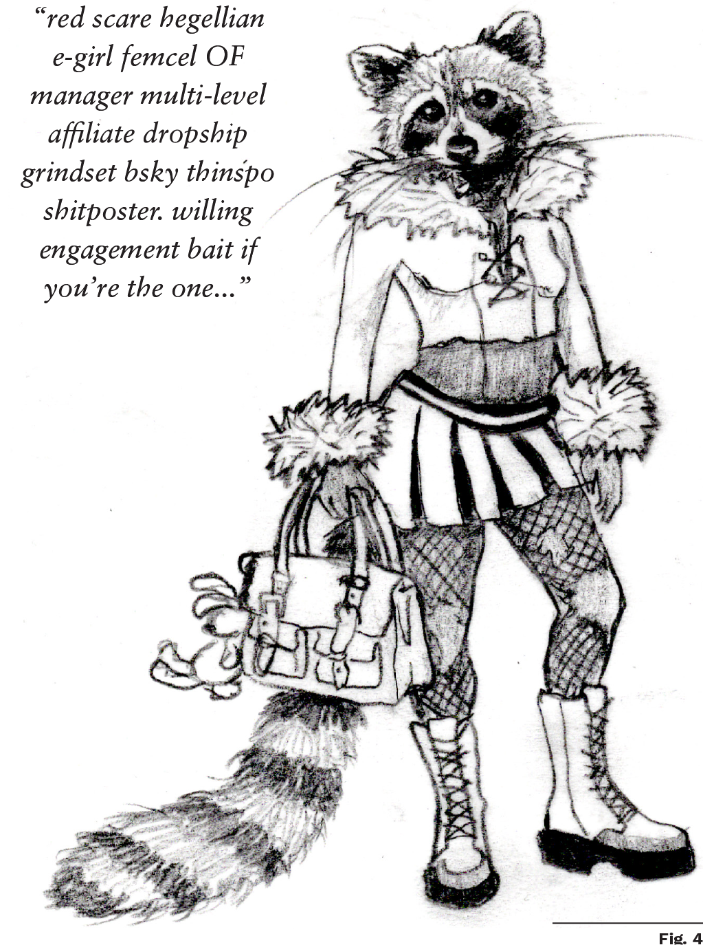 Hoodied illustration